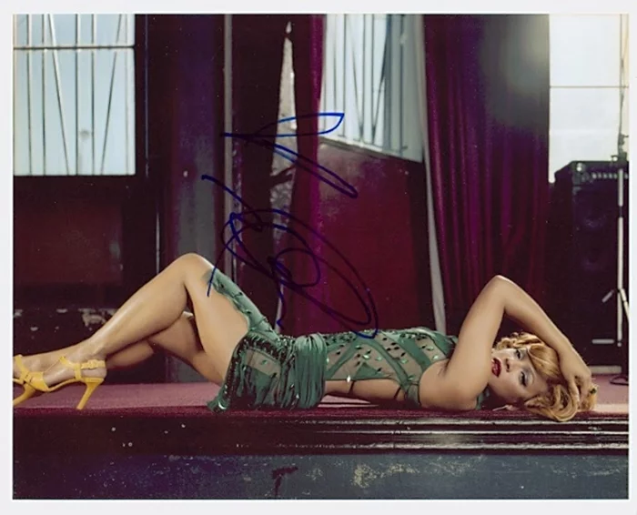 Christina Milian autograph