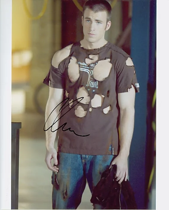 Chris Evans autograph