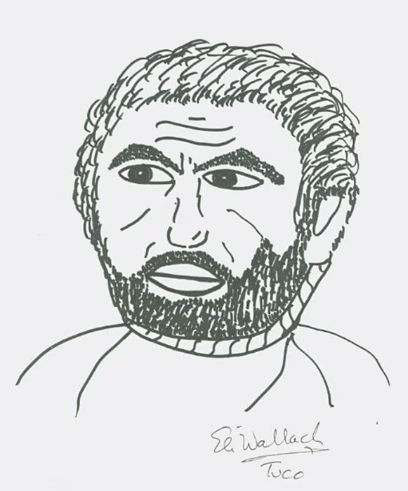 Eli Wallach autograph