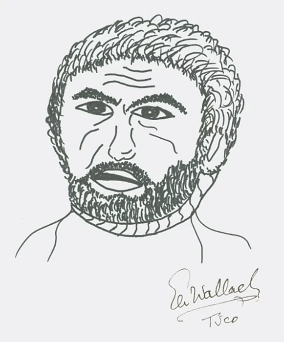 Eli Wallach autograph