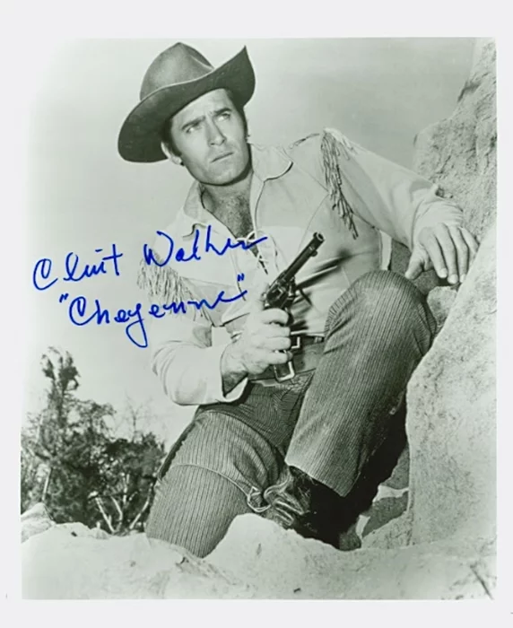 Clint Walker autograph