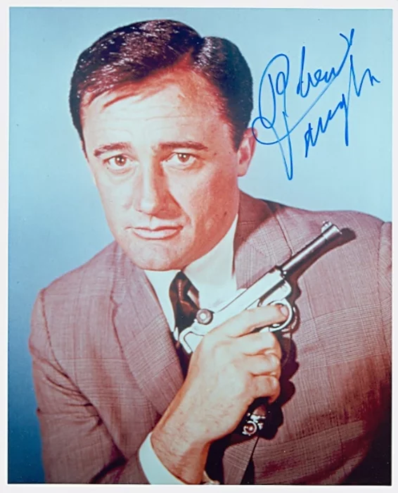 Robert Vaughn autograph