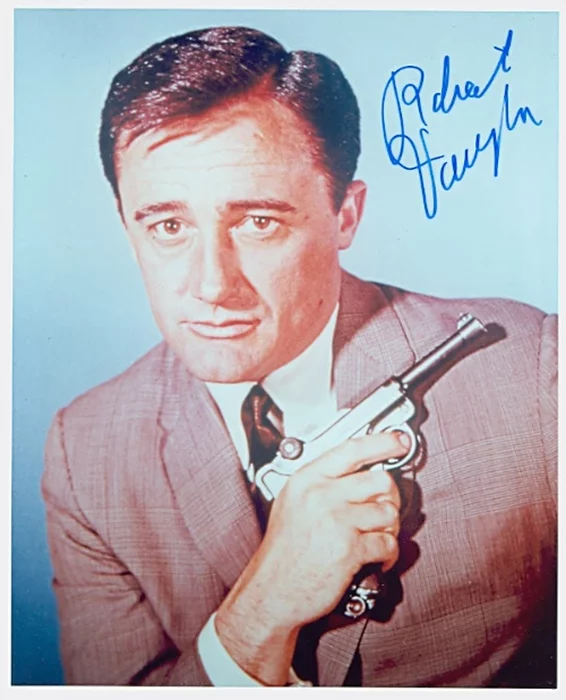 Robert Vaughn autograph
