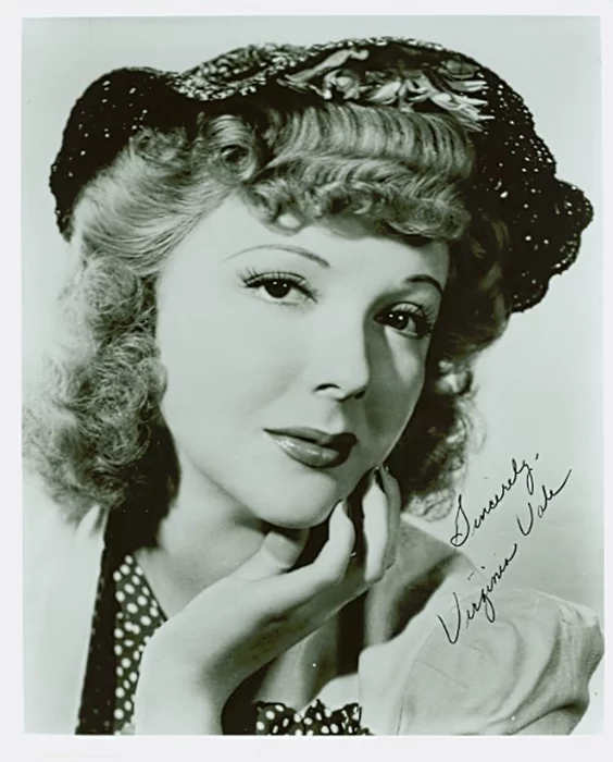 Virginia Vale autograph