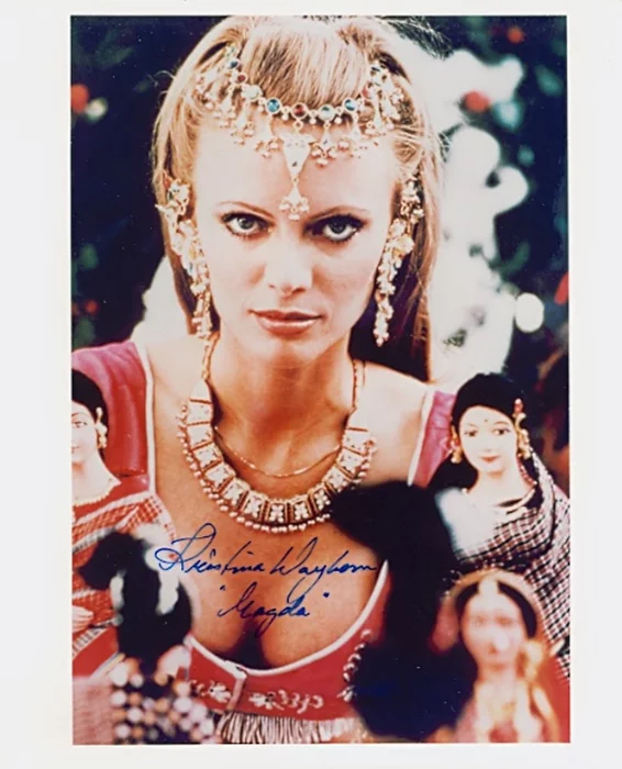 Kristina Wayborn autograph
