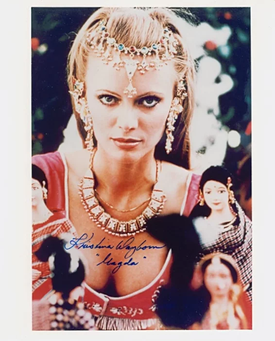 Kristina Wayborn autograph