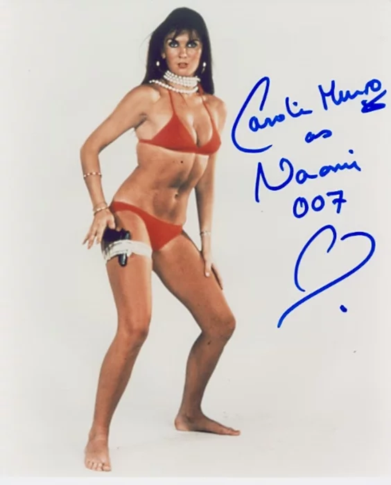 Caroline Munro autograph