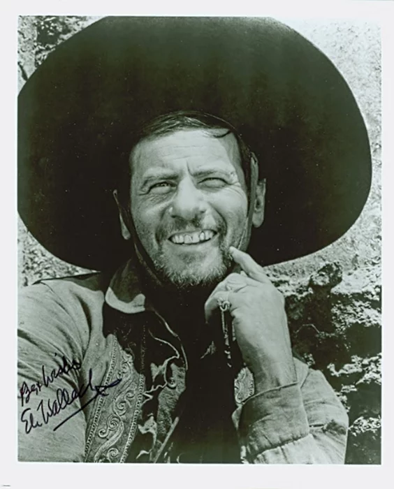 Eli Wallach autograph