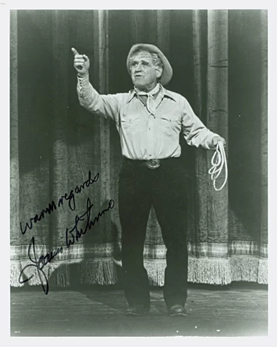 James Whitmore autograph