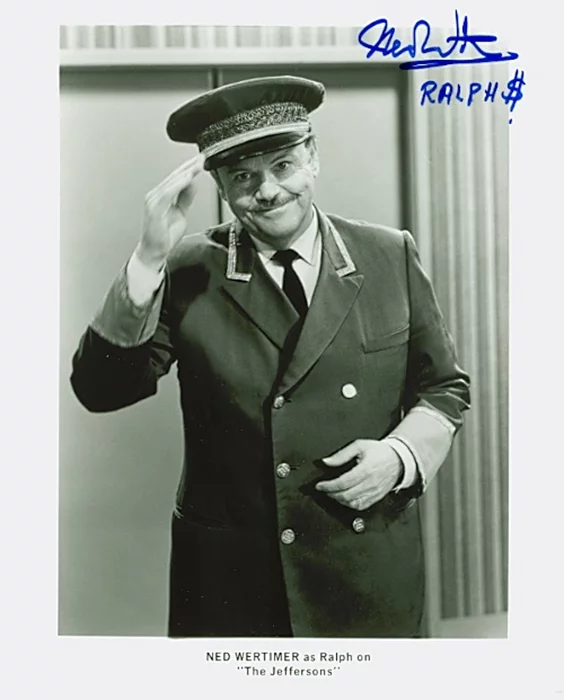 Ned Wertimer autograph