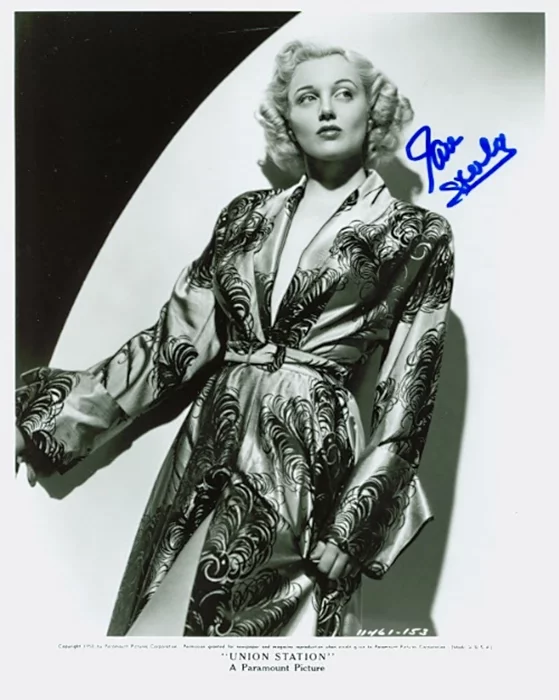 Jan Sterling autograph