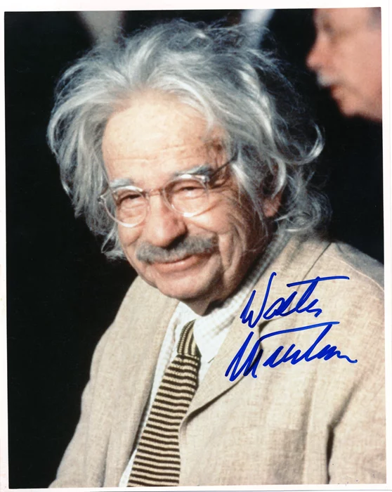 Walter Matthau autograph