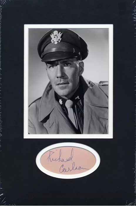 Richard Carlson autograph