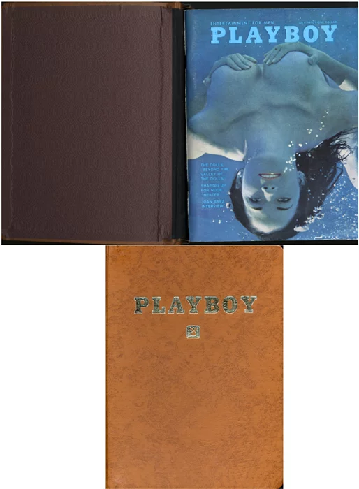 Vintage Playboy Magazines autograph
