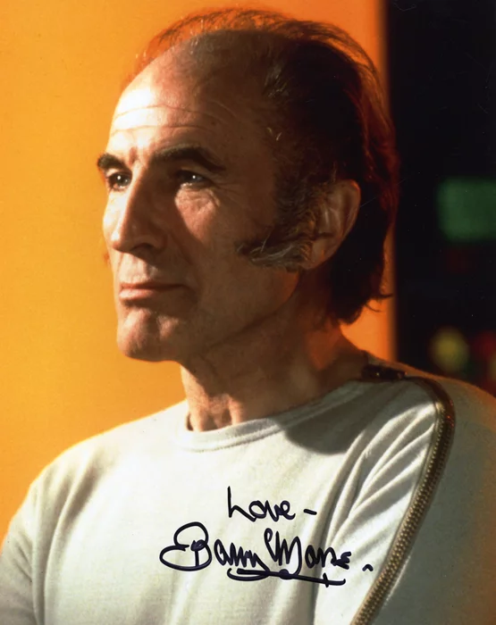 Barry Morse autograph