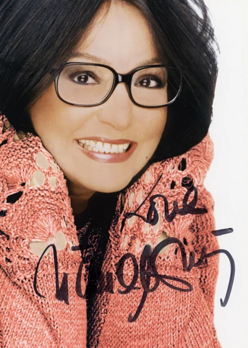 Nana Mouskouri autograph
