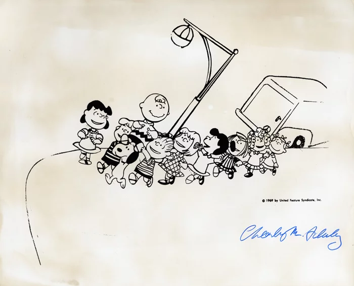 Charles M. Schulz autograph