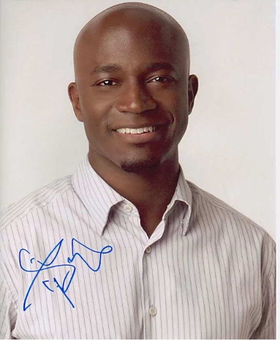 Taye Diggs autograph
