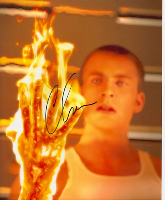 Chris Evans autograph