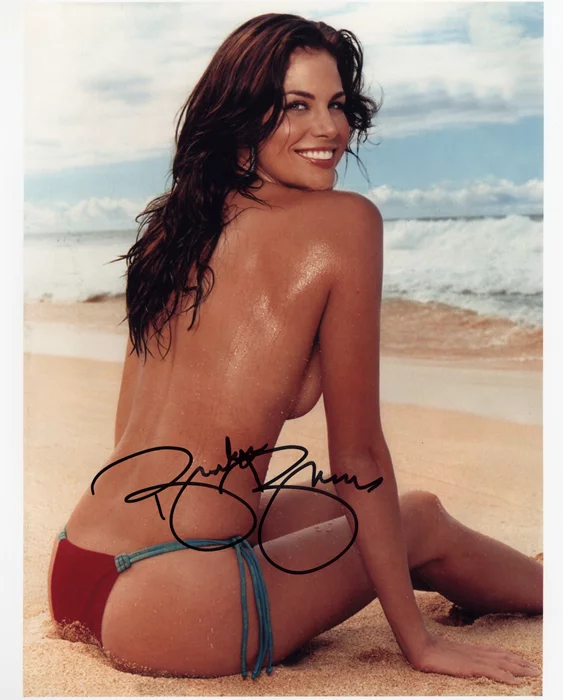 Brooke Burns autograph