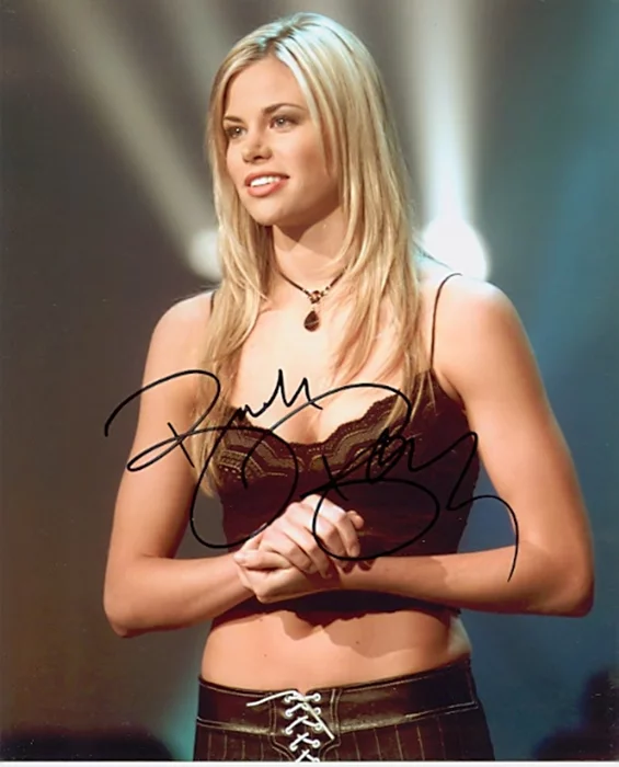 Brooke Burns autograph
