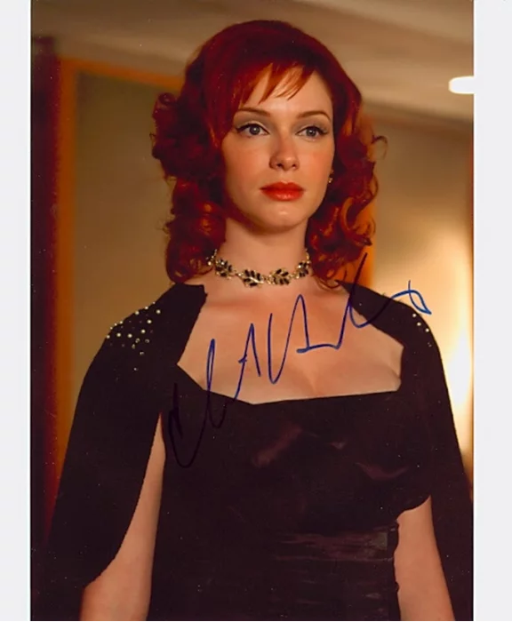 Christina Hendricks autograph