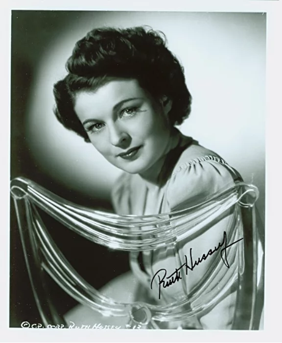 Ruth Hussey autograph