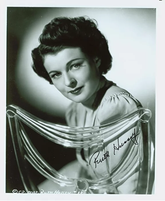 Ruth Hussey autograph