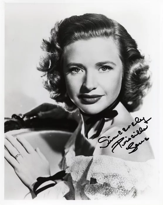 Priscilla Lane autograph