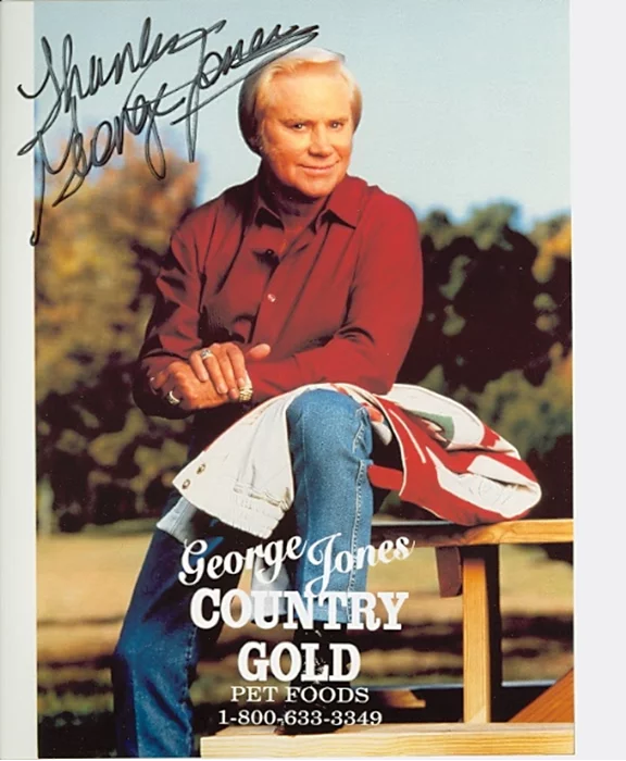 George Jones autograph