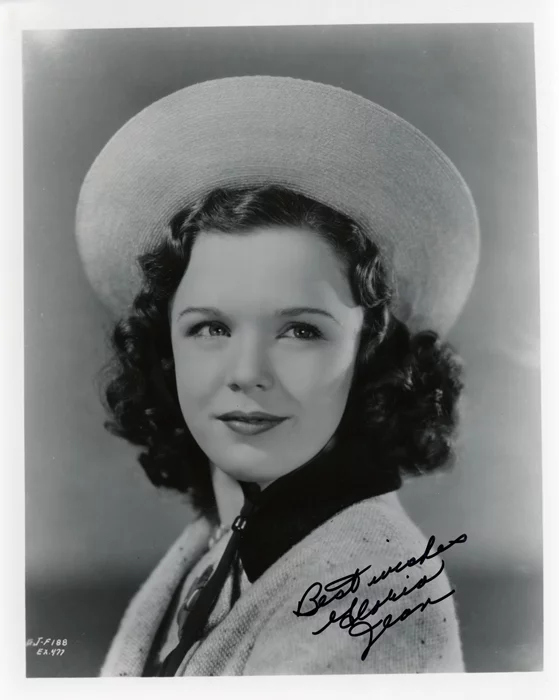 Gloria Jean autograph