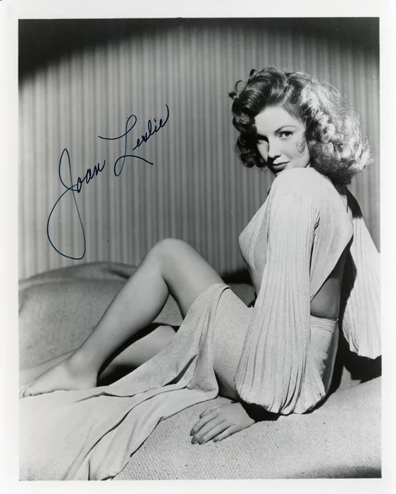Joan Leslie autograph