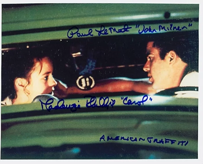 American Graffiti autograph