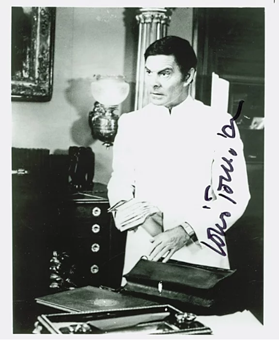 Louis Jourdan autograph