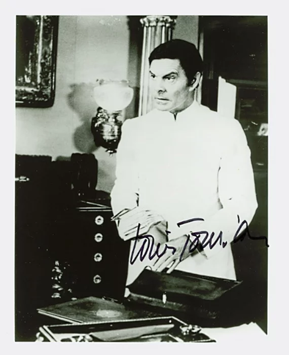 Louis Jourdan autograph