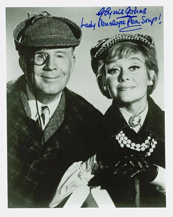 Glynis Johns autograph