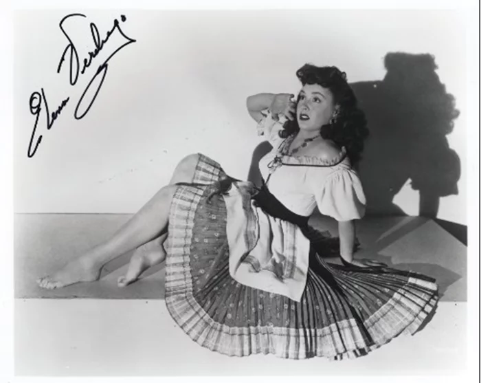 Elena Verdugo autograph
