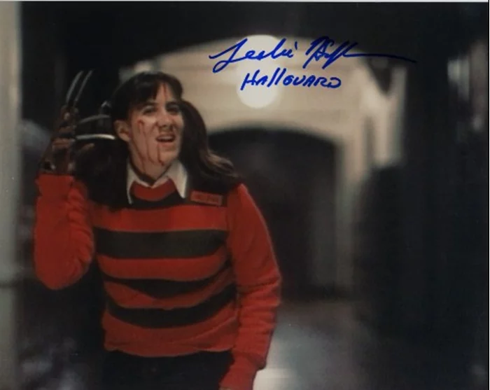Leslie Hoffman autograph