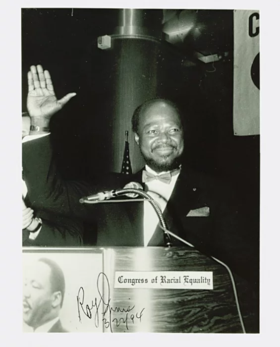Roy Innis autograph