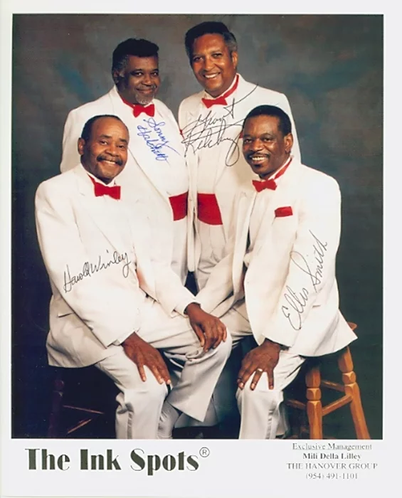 The Ink Spots autograph