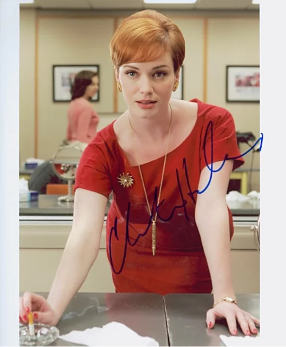 Christina Hendricks autograph