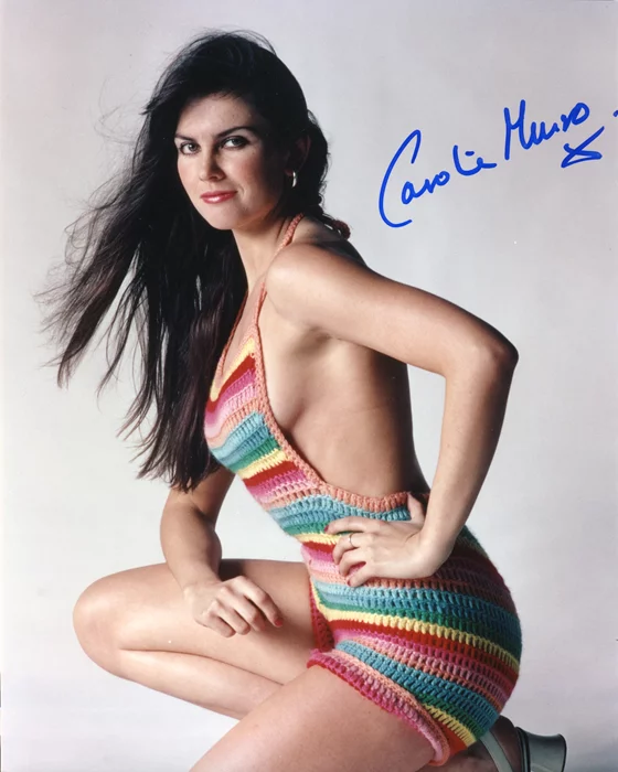 Caroline Munro autograph