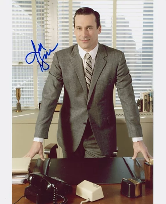 Jon Hamm autograph