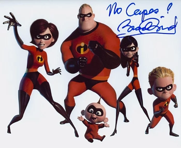 Brad Bird autograph