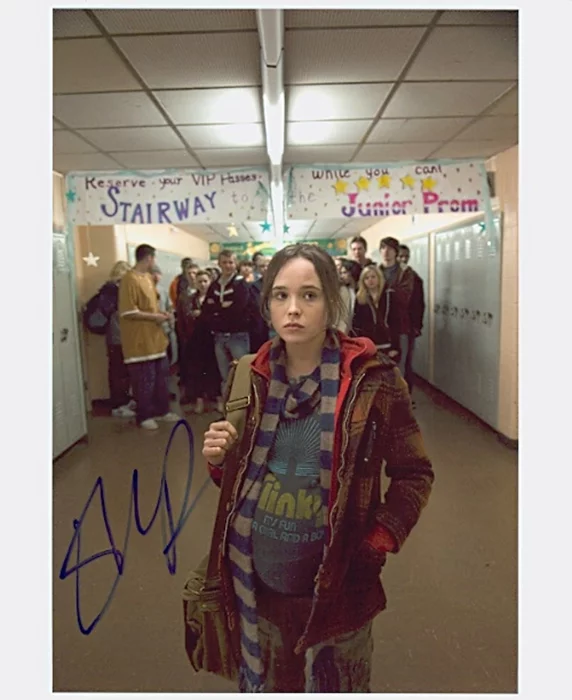 Ellen Page autograph