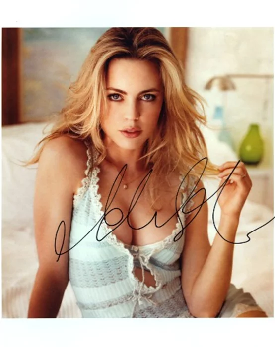 Melissa George autograph