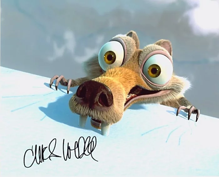 Chris Wedge autograph