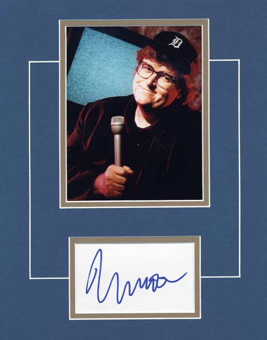 Michael Moore autograph