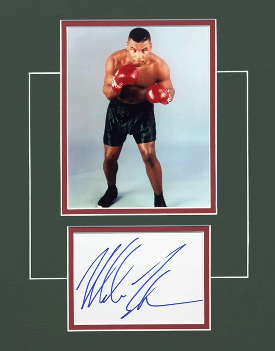 Mike Tyson autograph