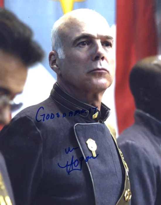 Michael Hogan autograph